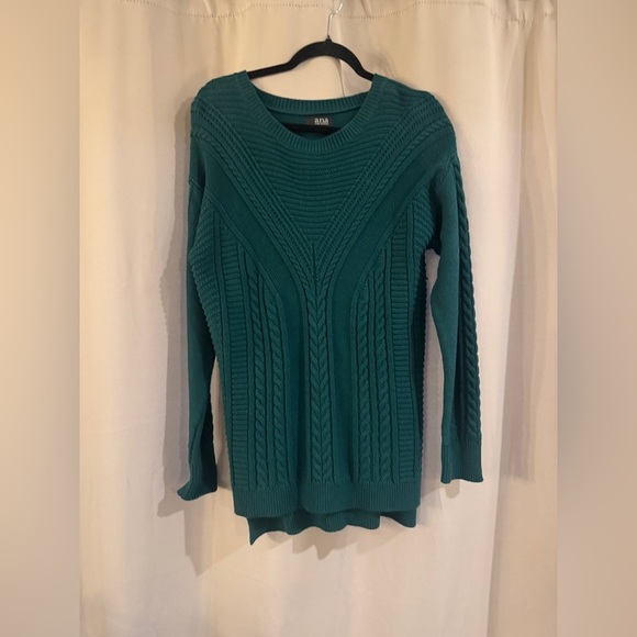 Teal A.N.A. Knit Sweater - Picture 1 of 7